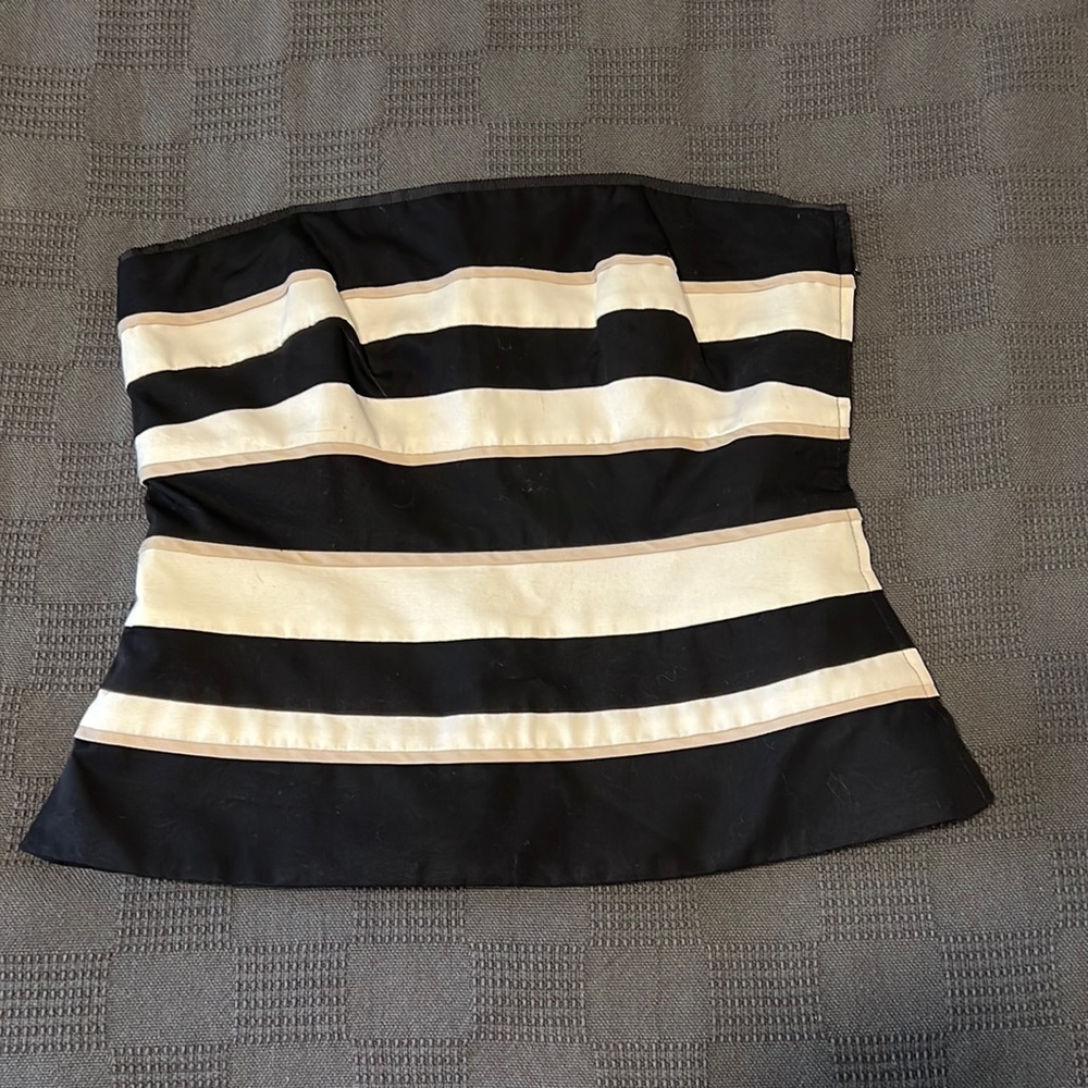 White House black market corset top